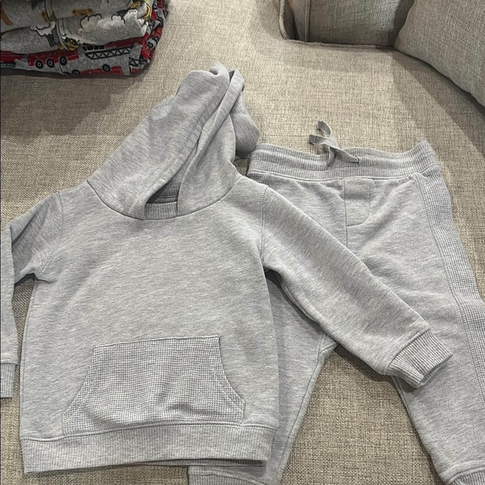 Cozy Gray Hoodie and Jogger Set